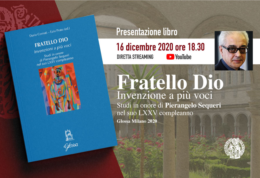 16 dicembre 2020 - Presentazione libro: Fratello Dio, invenzione a più voci